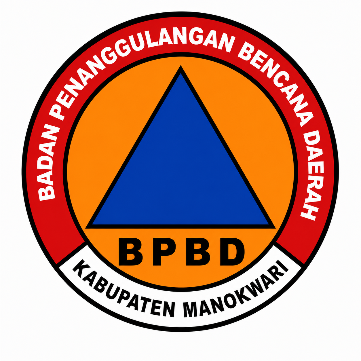 Logo BPBD Kabupaten Manokwari